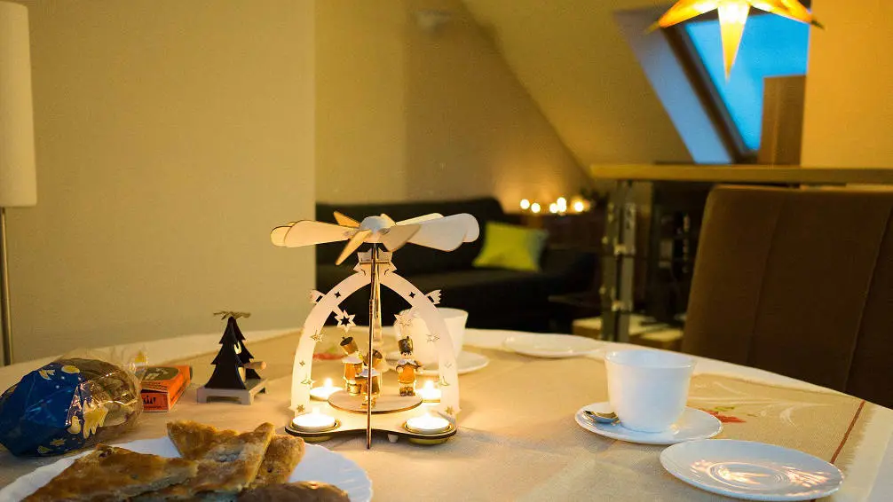 Haus Ilse Ferienwohnung Aue Bad Schlema Weihnachten